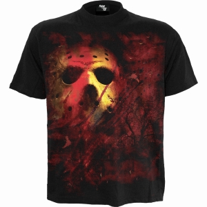 Friday The 13Th - Jason Lives - Black T-Shirt in der Gruppe MERCHANDISE / T-shirt / Nyheter / Film-Musikal bei Bengans Skivbutik AB (5665991r)