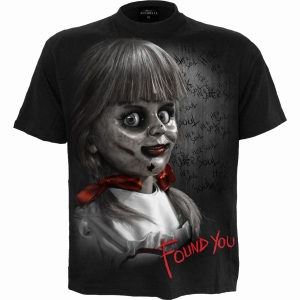 Annabelle Creation - Found You - Black T-Shirt in der Gruppe MERCHANDISE / T-shirt / Nyheter / Film-Musikal bei Bengans Skivbutik AB (5665993r)