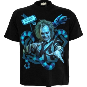 Beetlejuice - Sandworm Portal - T-Shirt in der Gruppe MERCHANDISE / T-shirt / Nyheter / Film-Musikal bei Bengans Skivbutik AB (5665997r)