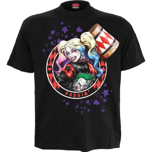 Dc Comics - Harley Quinn - Puddin - T-Shirt in der Gruppe MERCHANDISE / T-shirt / Nyheter / Film-Musikal bei Bengans Skivbutik AB (5666012r)
