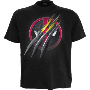 Deadpool - Slashed - T-Shirt in der Gruppe MERCHANDISE / T-shirt / Nyheter / Film-Musikal bei Bengans Skivbutik AB (5666025r)