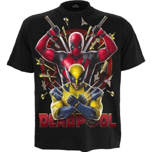 Deadpool - Wolverine Bullseye - T-Shirt in der Gruppe MERCHANDISE / T-shirt / Nyheter / Film-Musikal bei Bengans Skivbutik AB (5666027r)