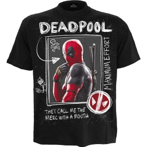 Deadpool - Wolverine Sketches - T-Shirt in der Gruppe MERCHANDISE / T-shirt / Nyheter / Film-Musikal bei Bengans Skivbutik AB (5666028r)