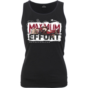 Deadpool - Maximum Effort - Ladies Razor Back Vest T-Shirt in der Gruppe MERCHANDISE / T-shirt / Nyheter / Film-Musikal bei Bengans Skivbutik AB (5666029r)