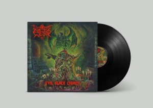 Estertor - Evil Black Church (Black Vinyl Lp) in der Gruppe VINYL / Kommande / Hårdrock bei Bengans Skivbutik AB (5666076)