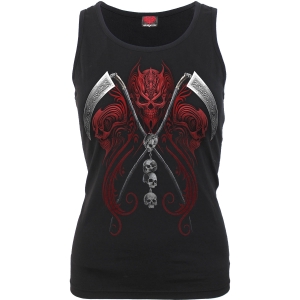 Spiral - Reaperess - Ladies Razor Back Vest T-Shirt in der Gruppe MERCHANDISE / T-shirt / Nyheter / Övrigt bei Bengans Skivbutik AB (5666381r)