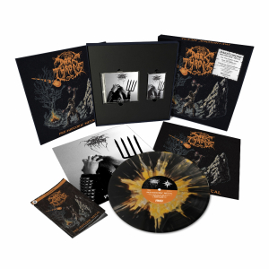 Darkthrone - Pre-Historic Metal (Exclusive Box Set: Splatter LP / CD / MC / Booklet / Prints) in der Gruppe UNSERE TIPPS / Startsida - Vinyl Nyheter & Kommande bei Bengans Skivbutik AB (5666451)