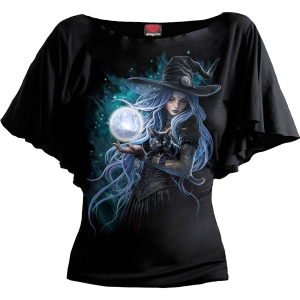 Spiral - Mystic Moon - Ladies Latin Boatneck Top in der Gruppe MERCHANDISE / T-shirt / Nyheter / Övrigt bei Bengans Skivbutik AB (5666653r)