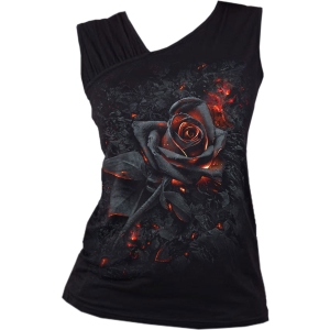 Spiral - Burnt Rose - Ladies Gathered Shoulder Slant Vest in der Gruppe MERCHANDISE / T-shirt / Nyheter / Övrigt bei Bengans Skivbutik AB (5666658r)