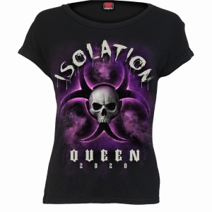 Spiral - Isolation Queen - Ladies Boatneck Cap Sleeve T-Shirt in der Gruppe MERCHANDISE / T-shirt / Nyheter / Övrigt bei Bengans Skivbutik AB (5666659r)