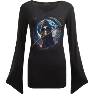 Spiral - Reaperette -Ladies Gothic Sleeve in der Gruppe MERCHANDISE / T-shirt / Nyheter / Övrigt bei Bengans Skivbutik AB (5666902r)