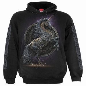 Spiral - Celtic Unicorn - Pullover Hoodie in der Gruppe MERCHANDISE / Kapuzenpullover /  bei Bengans Skivbutik AB (5667042r)