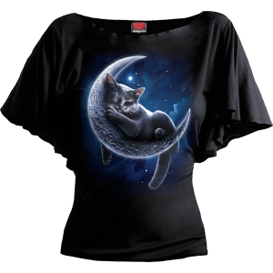 Spiral - Velvet Moon - Ladies Latin Boatneck Top in der Gruppe MERCHANDISE / T-shirt / Nyheter / Övrigt bei Bengans Skivbutik AB (5667049r)