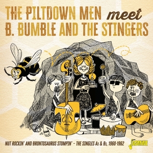 Piltdown Men Meet B. Bumble And The Stingers - Nut Rockin' And Brontosaurus Stompin' in der Gruppe CD / Pop-Rock bei Bengans Skivbutik AB (5667237)