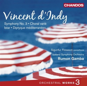 D Indy - Orchestral Works Vol 3 in der Gruppe CD bei Bengans Skivbutik AB (566726)