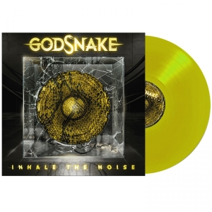 Godsnake - Inhale The Noise (Yellow Vinyl Lp) in der Gruppe VINYL / Kommande / Hårdrock bei Bengans Skivbutik AB (5667603)