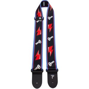 David Bowie - Flash Guitar Strap in der Gruppe MERCHANDISE / Merch / Nyheter / Pop-Rock bei Bengans Skivbutik AB (5667708)