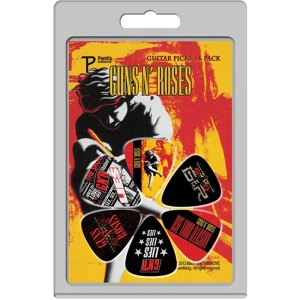 Guns N Roses - Album Covers 6-Pack Plectrum Pack in der Gruppe MERCHANDISE / Merch / Nyheter / Hårdrock bei Bengans Skivbutik AB (5667733)
