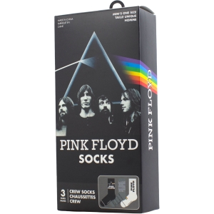Pink Floyd - Logos Gift Box Uni 3-Pack Socks in der Gruppe MERCHANDISE / Strumpor / Pop-Rock bei Bengans Skivbutik AB (5667768)