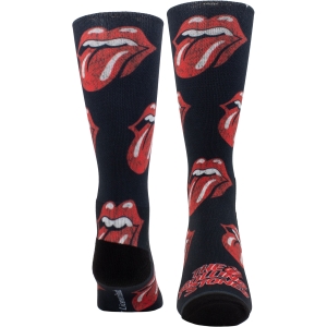 Rolling Stones - Allover Tongues Sublimation Uni Bl Socks in der Gruppe MERCHANDISE / Strumpor / Pop-Rock bei Bengans Skivbutik AB (5667774)
