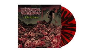 Internal Bleeding - Settle All Scores (Red/Black Splatt in der Gruppe VINYL / Kommande / Hårdrock bei Bengans Skivbutik AB (5667925)