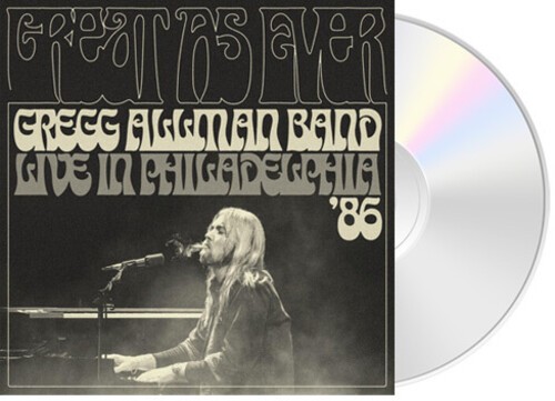 Allman Gregg Band - Great As Ever - Live In Philadelphi in der Gruppe UNSERE TIPPS / Freitagsveröffentlichungen / 2026-05-15 bei Bengans Skivbutik AB (5667944)