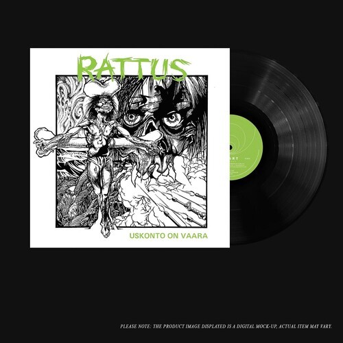 Rattus - Uskonto On Vaara in der Gruppe VINYL / Pop-Rock bei Bengans Skivbutik AB (5667998)