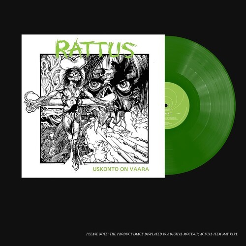Rattus - Uskonto On Vaara in der Gruppe VINYL / Pop-Rock bei Bengans Skivbutik AB (5667999)