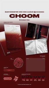 Babymonster - Choom (Photobook - Crimson Version) in der Gruppe CD / Kommande / K-Pop bei Bengans Skivbutik AB (5668258)