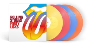 The Rolling Stones - Forty Licks (Coloured Vinyl, 4LP) in der Gruppe VINYL / Kommande / Pop-Rock bei Bengans Skivbutik AB (5668290)