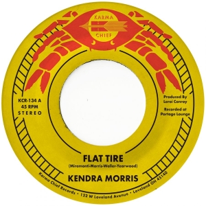 Kendra Morris - Flat Tire (Ltd-  Blood Orange Vinyl in der Gruppe VINYL / Kommande / Reggae bei Bengans Skivbutik AB (5668295)