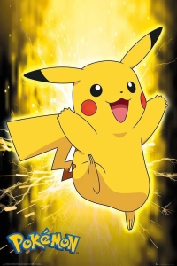 Game Poster - Pokemon - Pikachu Neon 91,5 x 61 cm in der Gruppe MERCHANDISE / Poster / Game Soundtrack bei Bengans Skivbutik AB (5668408)