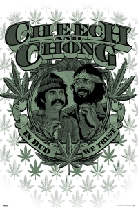 Movie Poster - Cheech & Chong - Bud We Trust 91,5 x 61 cm in der Gruppe MERCHANDISE / Poster / Soundtrack bei Bengans Skivbutik AB (5668409)
