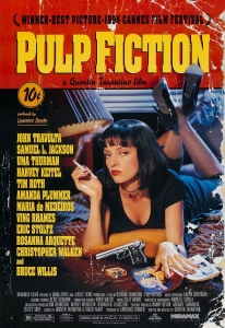 Movie Poster - Pulp Fiction 91,5 x 61 cm in der Gruppe MERCHANDISE / Poster / Soundtrack bei Bengans Skivbutik AB (5668410)