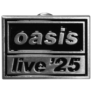 Oasis - Live 25 Logo Pin Badge in der Gruppe MERCHANDISE / Pin-Button Badge / Pop-Rock bei Bengans Skivbutik AB (5668612)