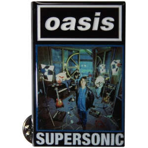 Oasis - Supersonic Single Pin Badge in der Gruppe MERCHANDISE / Pin-Button Badge / Pop-Rock bei Bengans Skivbutik AB (5668614)
