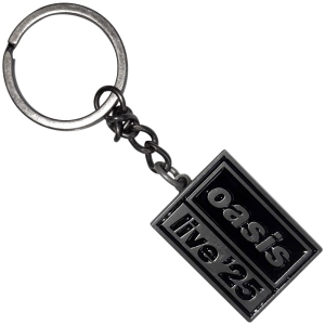 Oasis - Live 25 Logo Keychain in der Gruppe MERCHANDISE / Schlüsselanhänger / Pop-Rock bei Bengans Skivbutik AB (5668622)