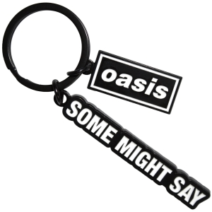 Oasis - Some Might Say Decca Logo Charm Keychain in der Gruppe MERCHANDISE / Schlüsselanhänger / Pop-Rock bei Bengans Skivbutik AB (5668627)