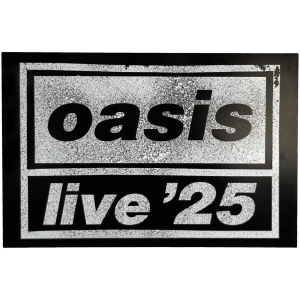 Oasis - Live '25 Logo Magnet in der Gruppe MERCHANDISE / Magnet / Pop-Rock bei Bengans Skivbutik AB (5668634)