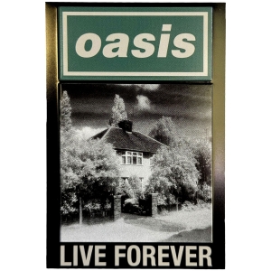 Oasis - Live Forever Single Magnet in der Gruppe MERCHANDISE / Magnet / Pop-Rock bei Bengans Skivbutik AB (5668636)