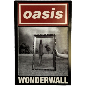 Oasis - Wonderwall Single Magnet in der Gruppe MERCHANDISE / Magnet / Pop-Rock bei Bengans Skivbutik AB (5668639)