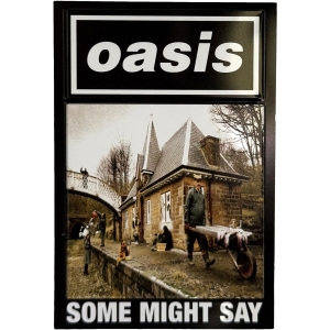 Oasis - Some Might Say Single Magnet in der Gruppe MERCHANDISE / Magnet / Pop-Rock bei Bengans Skivbutik AB (5668641)