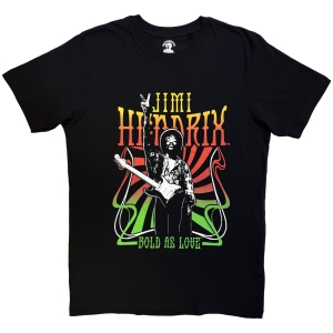 Jimi Hendrix - Bold As Love Uni Bl T-Shirt in der Gruppe MERCHANDISE / T-shirt / Pop-Rock bei Bengans Skivbutik AB (5668648r)