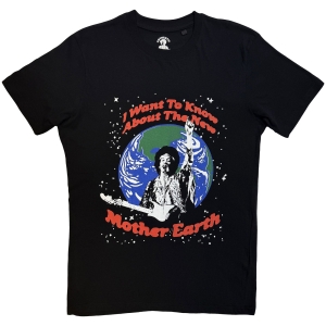 Jimi Hendrix - Earth Day Uni Bl T-Shirt in der Gruppe MERCHANDISE / T-shirt / Pop-Rock bei Bengans Skivbutik AB (5668649r)