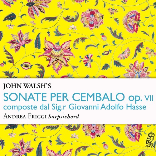 Johann Adolf Hasse - John Walsh's Sonate Per Cembalo, Op in der Gruppe UNSERE TIPPS / Freitagsveröffentlichungen / 2026-06-05 bei Bengans Skivbutik AB (5668721)