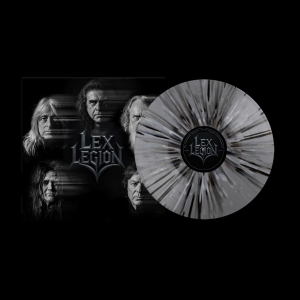 Lex Legion - Lex Legion (Blackened Steel Splatter Vinyl LP) in der Gruppe VINYL / Kommande / Hårdrock,Pop-Rock bei Bengans Skivbutik AB (5668744)