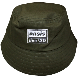 Oasis - Live 25 Logo Green Bucket Hat in der Gruppe MERCHANDISE / Merch / Pop-Rock bei Bengans Skivbutik AB (5668808)