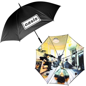 Oasis - Definitely Maybe Album Umbrella in der Gruppe MERCHANDISE / Merch / Pop-Rock bei Bengans Skivbutik AB (5668815)