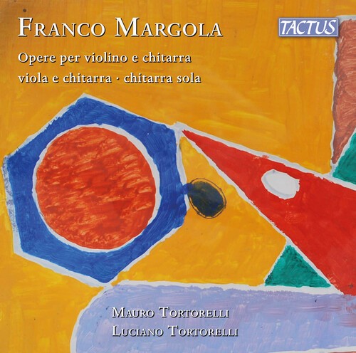 Franco Margola - Works For Violin And Guitar, Viola in der Gruppe CD / Bestseller bei Bengans Skivbutik AB (5668890)