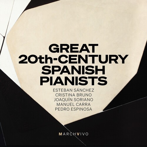 Esteban Sanchez Cristina Bruno Jo - Great 20Th-Century Spanish Pianists in der Gruppe CD / Bestseller bei Bengans Skivbutik AB (5668904)